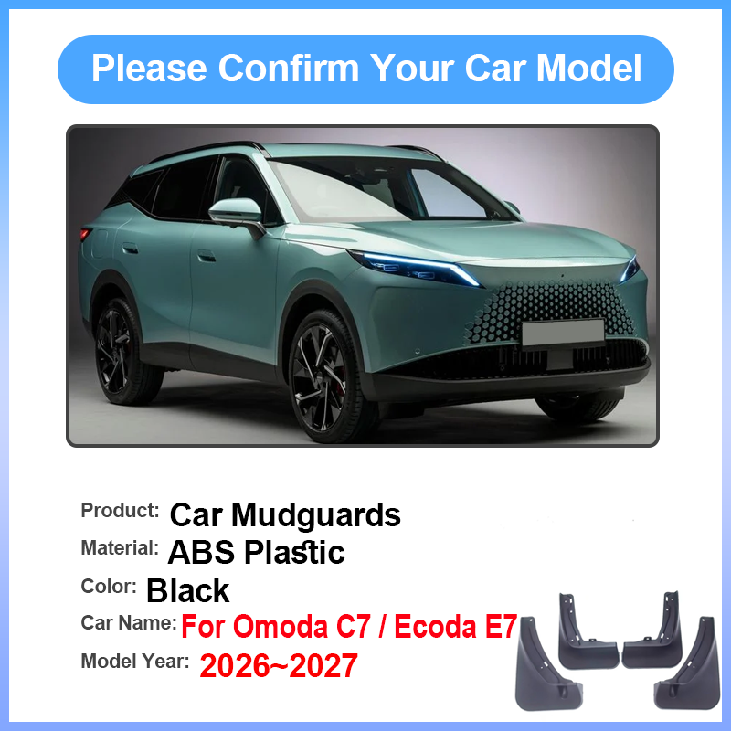 Car Mud Flaps For Chery Omoda  - Muddy Puddle Suit recension och pris