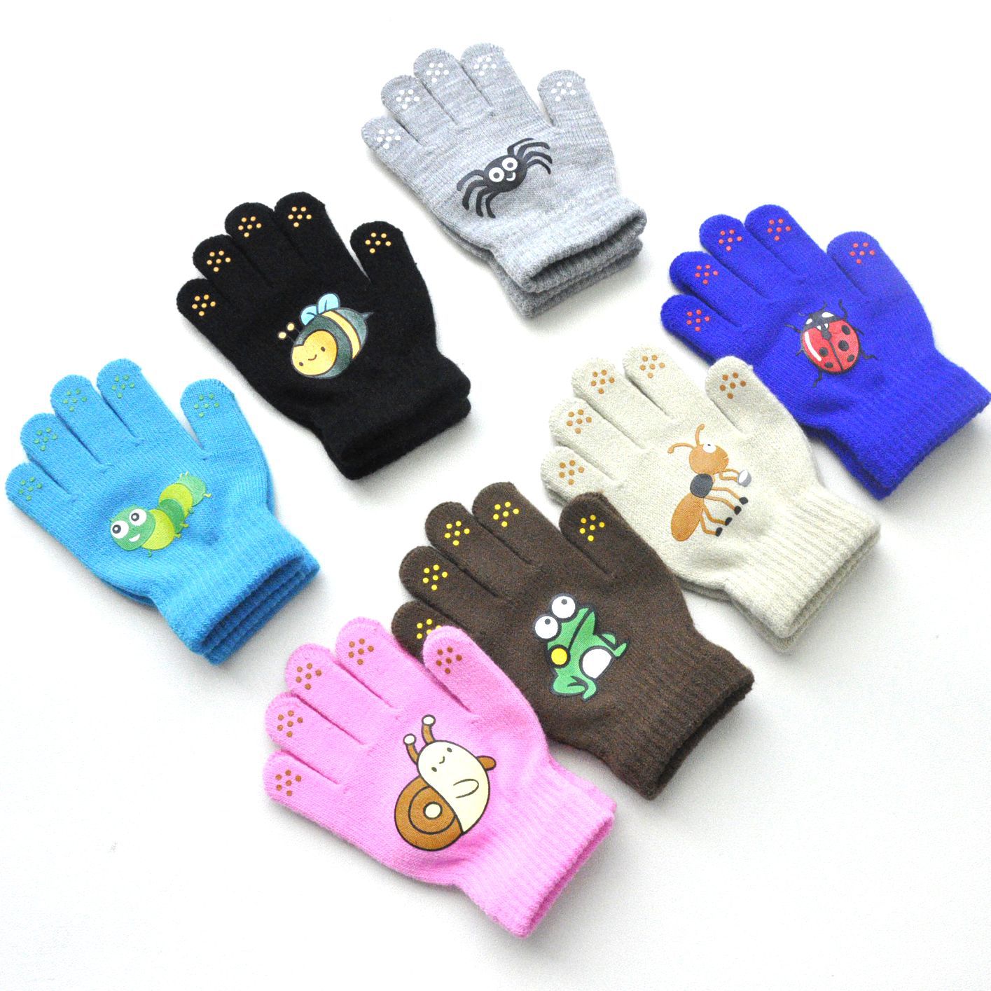 Children Knitted Warm Gloves F - Kids Outdoor Gloves recension och pris