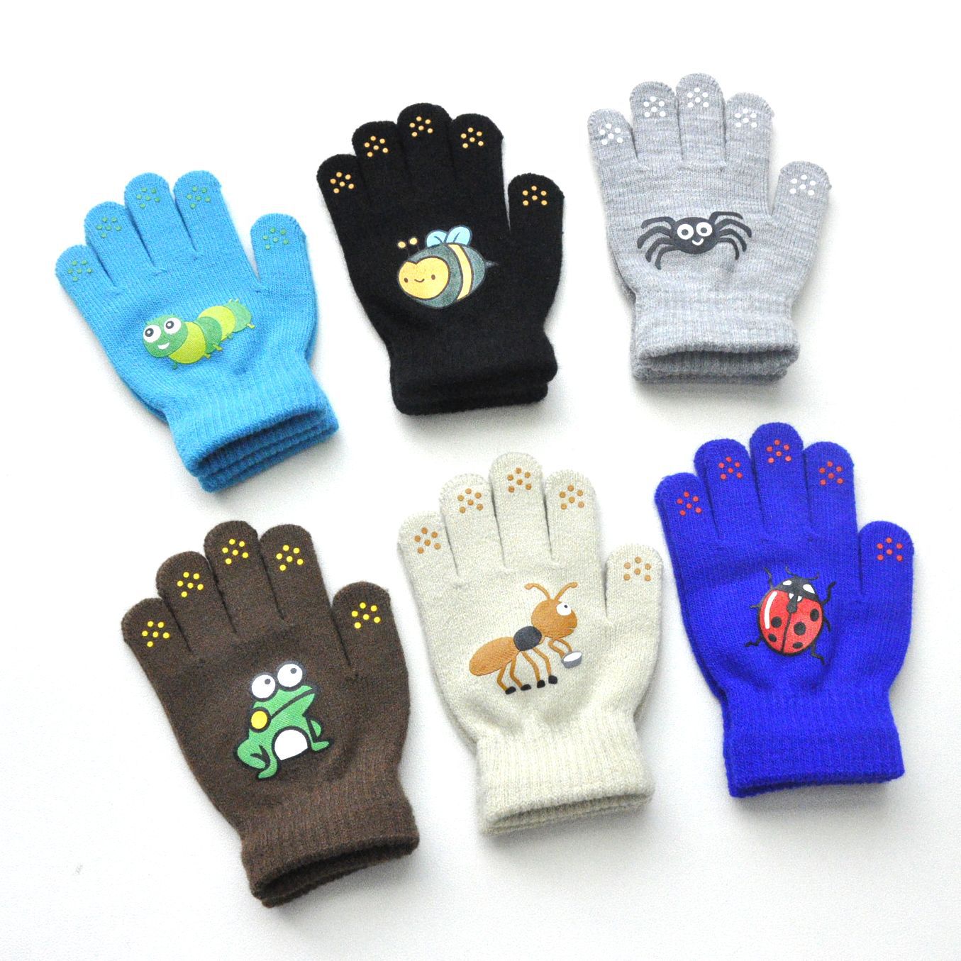 Children Knitted Warm Gloves F - Kids Outdoor Gloves recension och pris
