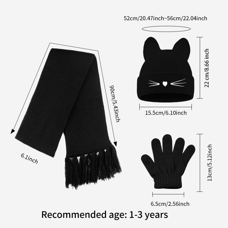 Toddler 1-3 Years Cute Soft Kn - Kids Outdoor Gloves recension och pris