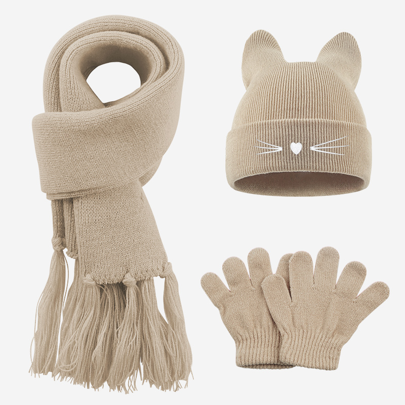 Toddler 1-3 Years Cute Soft Kn - Kids Outdoor Gloves recension och pris
