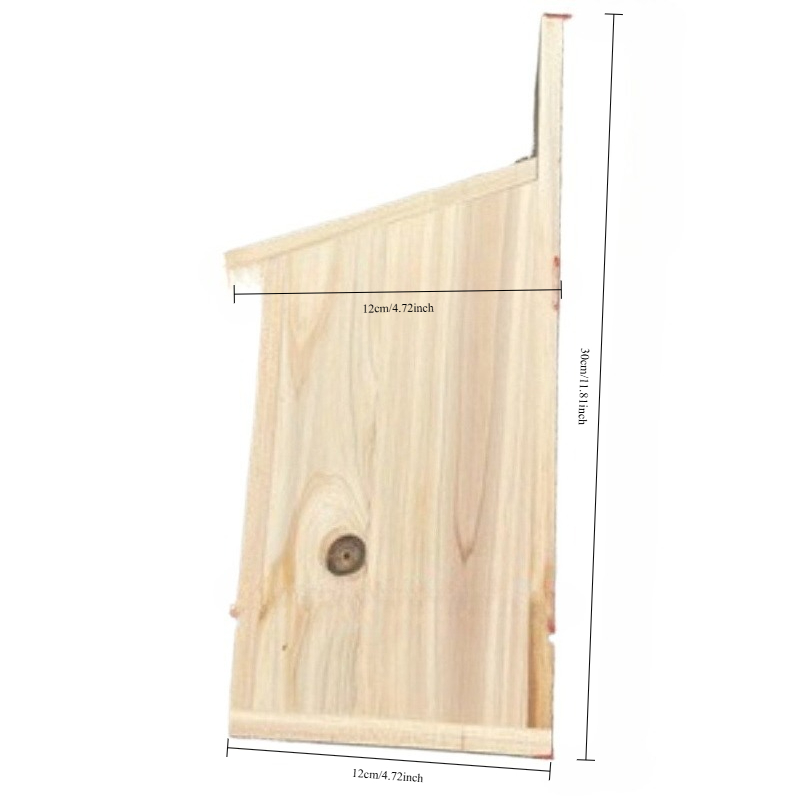 Outdoor Wooden Bird House Nest - Outdoor Kids In An Indoor World recension och pris