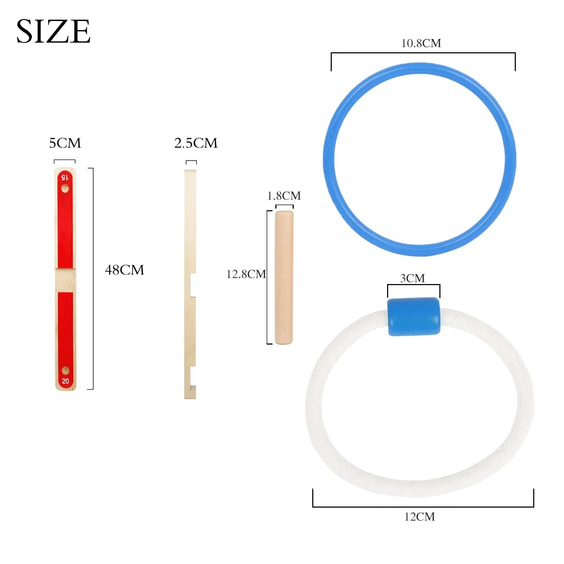 IRIN Orff Outdoor Game Hoop Ri - Kids Outdoor Instruments recension och pris