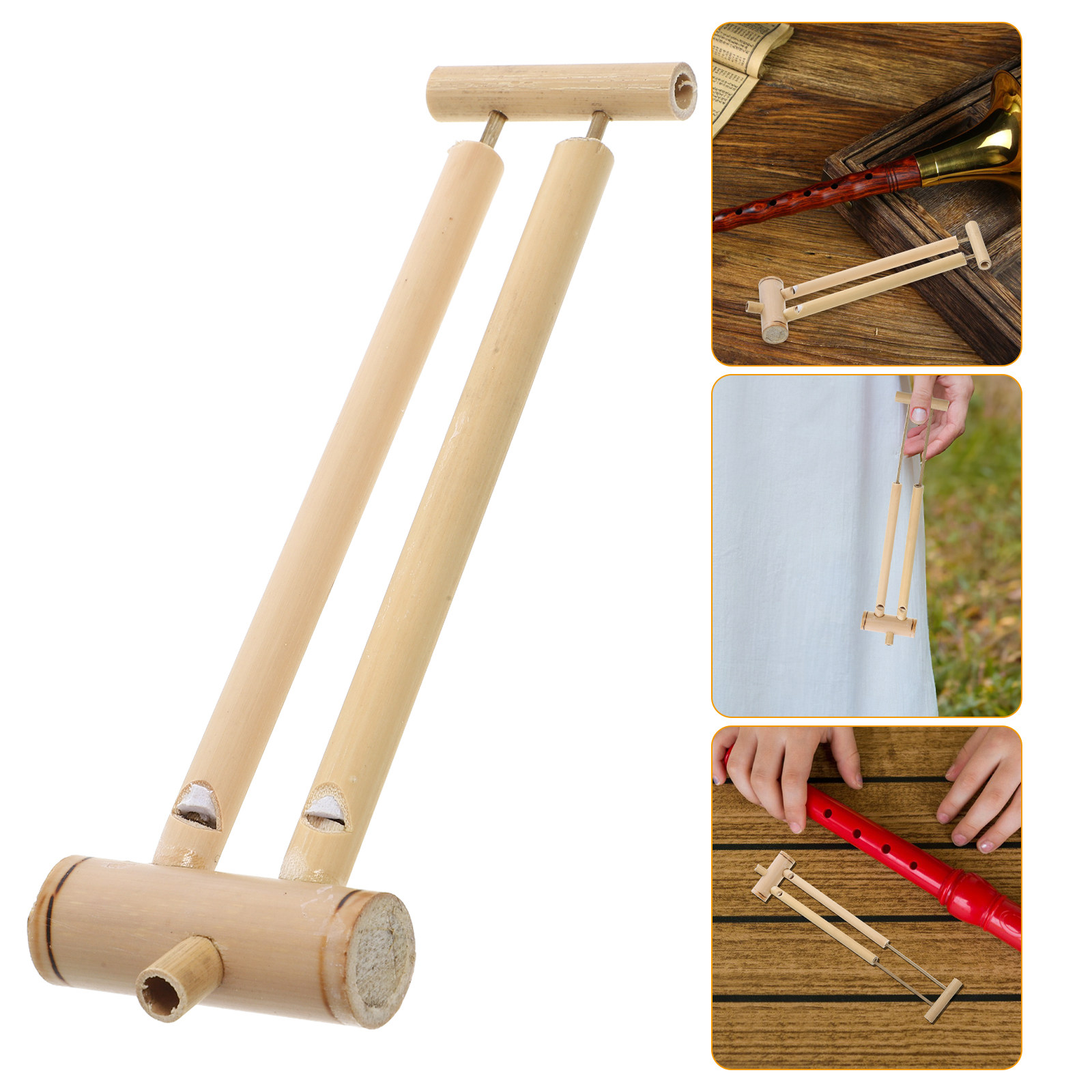 Bamboo Bird Whistle Handmade F - Kids Outdoor Instruments recension och pris
