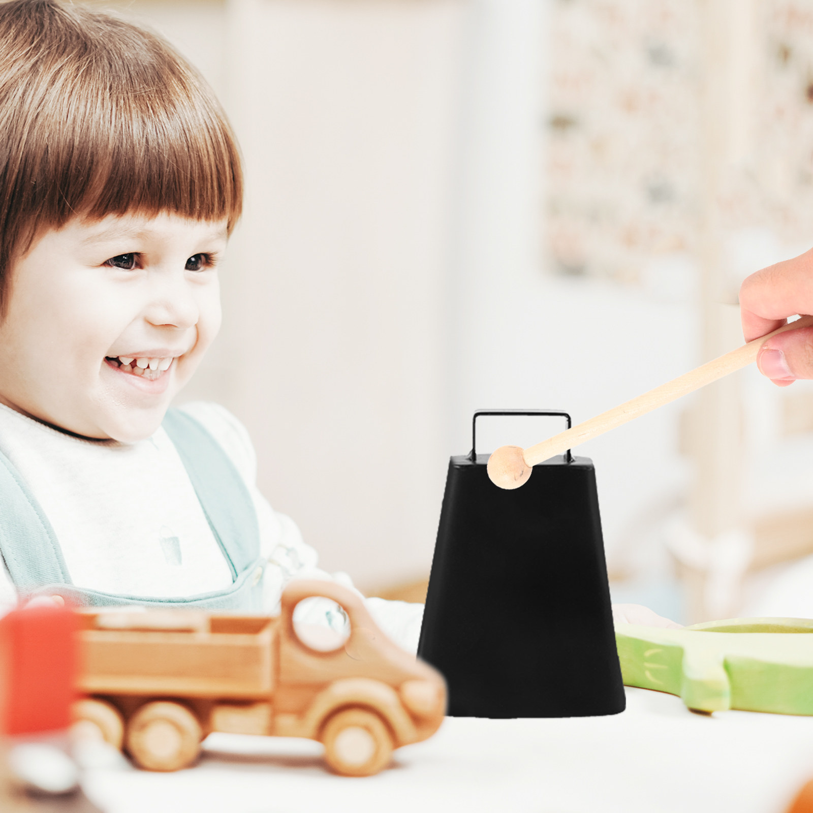 Metal Cowbell Percussion Instr - Kids Outdoor Instruments recension och pris