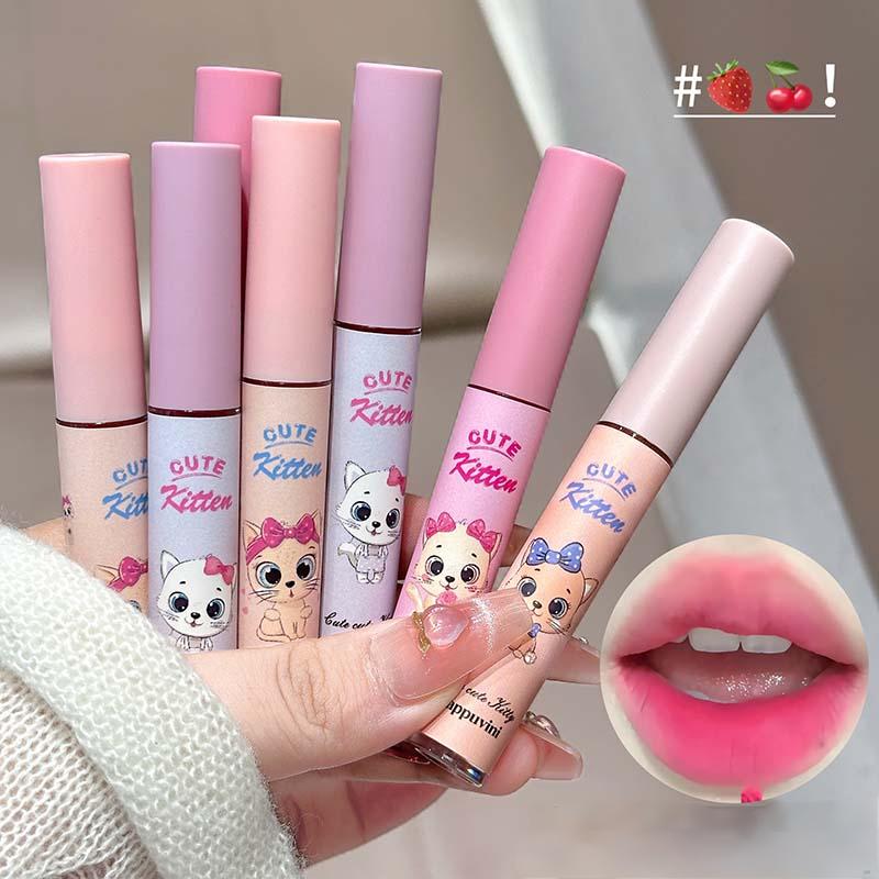 4-Pack Pink Cat Mist Lip Mud S - Muddy Puddle Suit recension och pris