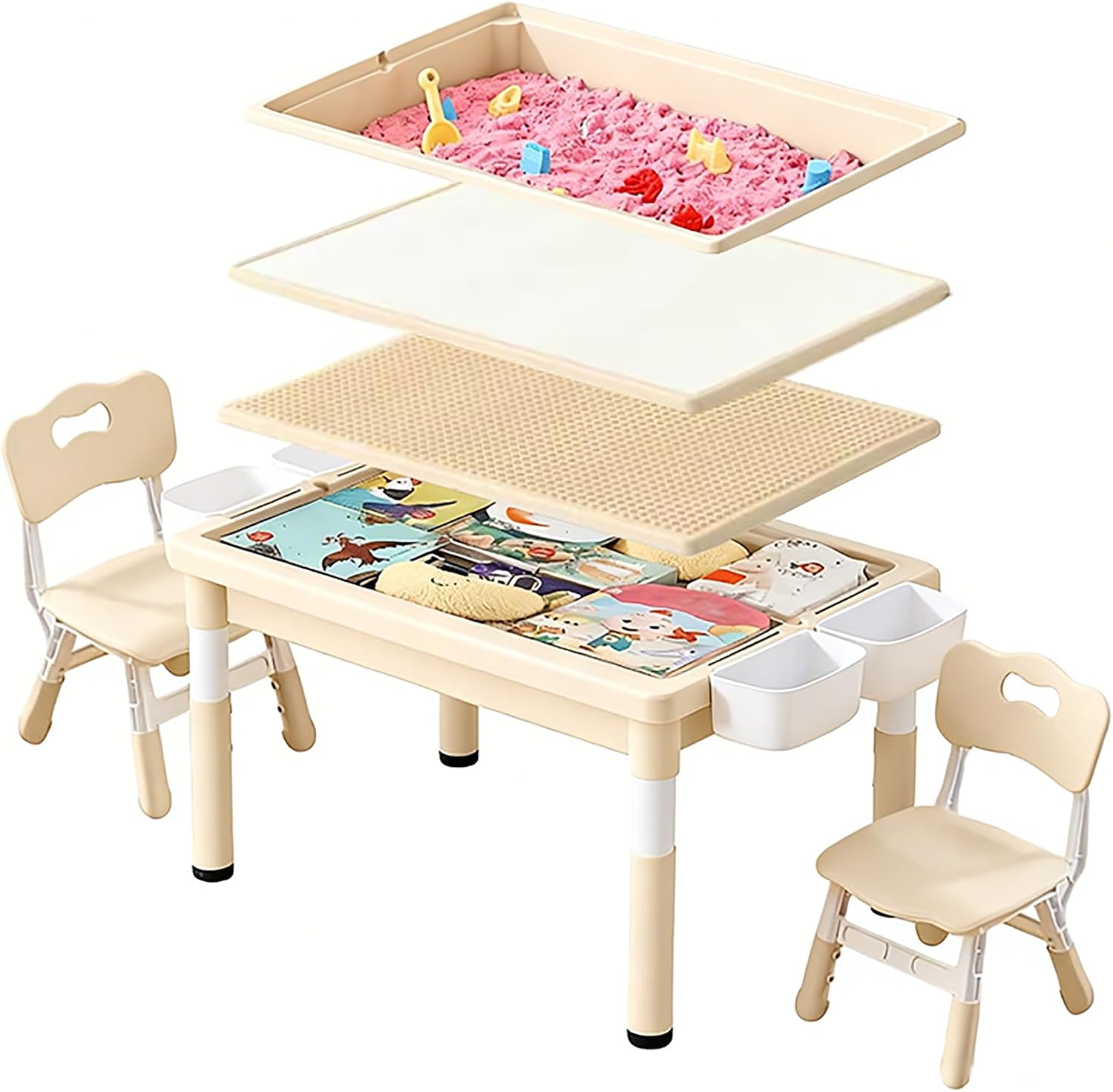 Kids Sand and Water Table, Tod - Kids Outdoor Sensory Table recension och pris