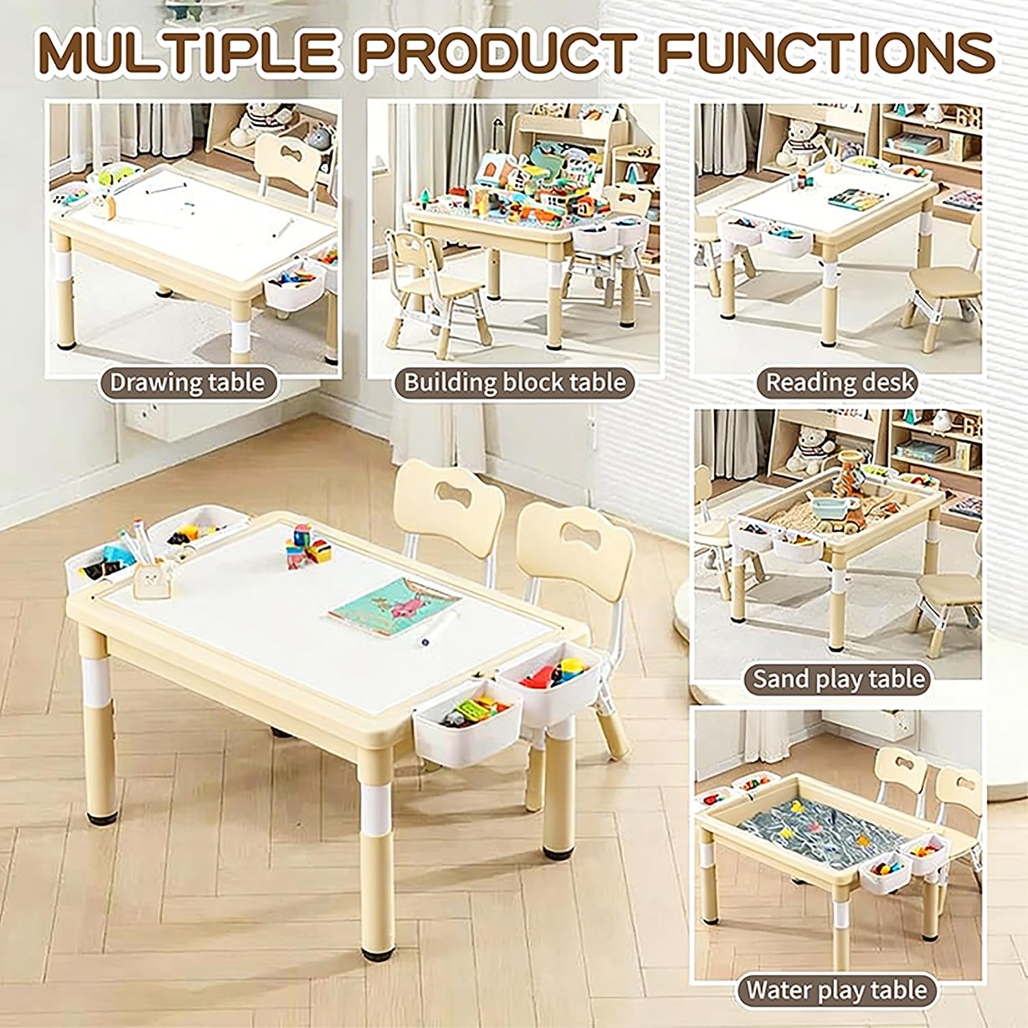 Kids Sand and Water Table, Tod - Kids Outdoor Sensory Table recension och pris