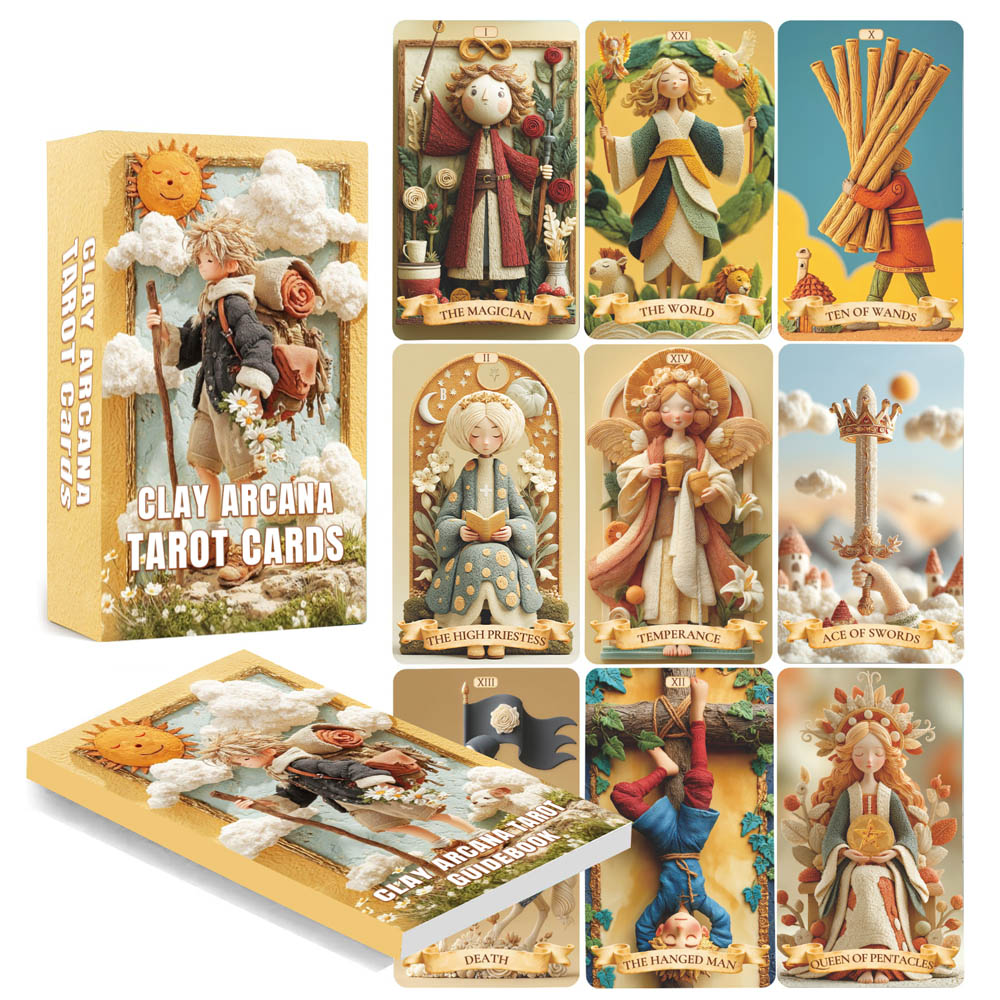 78 Tarot Cards Set, 13x8 Cm Th - Muddy Puddle Suit recension och pris