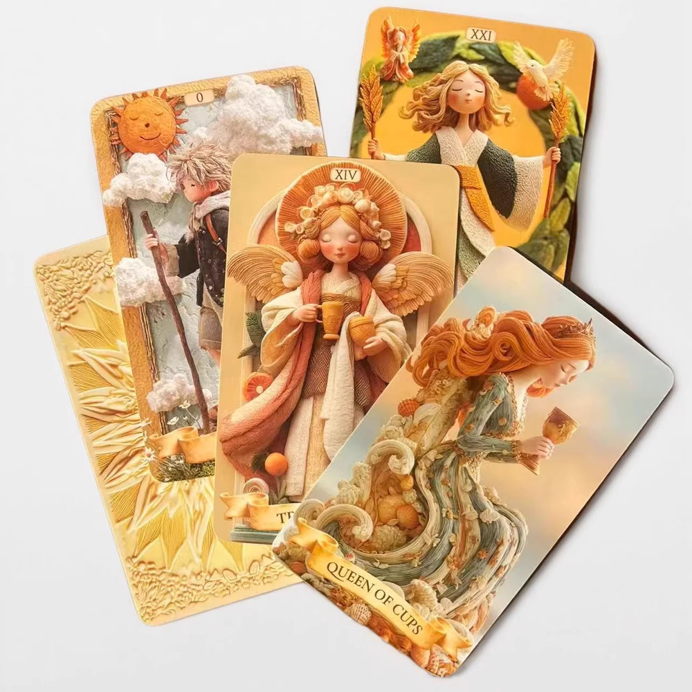 78 Tarot Cards Set, 13x8 Cm Th - Muddy Puddle Suit recension och pris