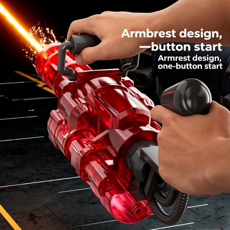 Auto Gatling Water Cannon Rota - Kids Outdoor Water Play recension och pris