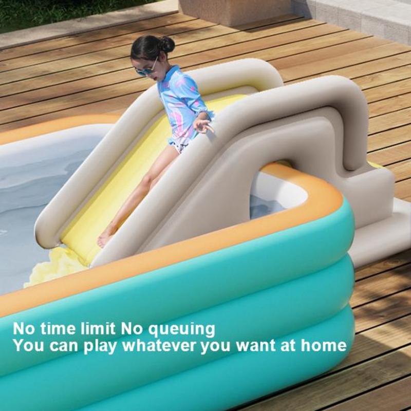 Inflatable Water Slide Kids Sw - Kids Outdoor Water Play recension och pris