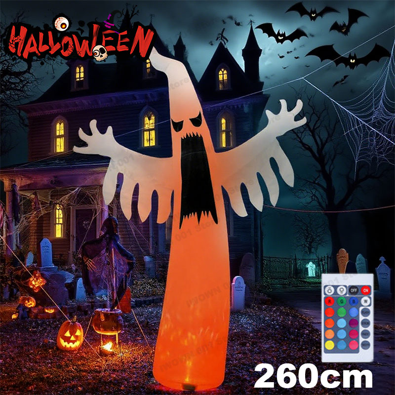 Halloween Inflatable Scary Gho - Outdoor Kids In An Indoor World recension och pris