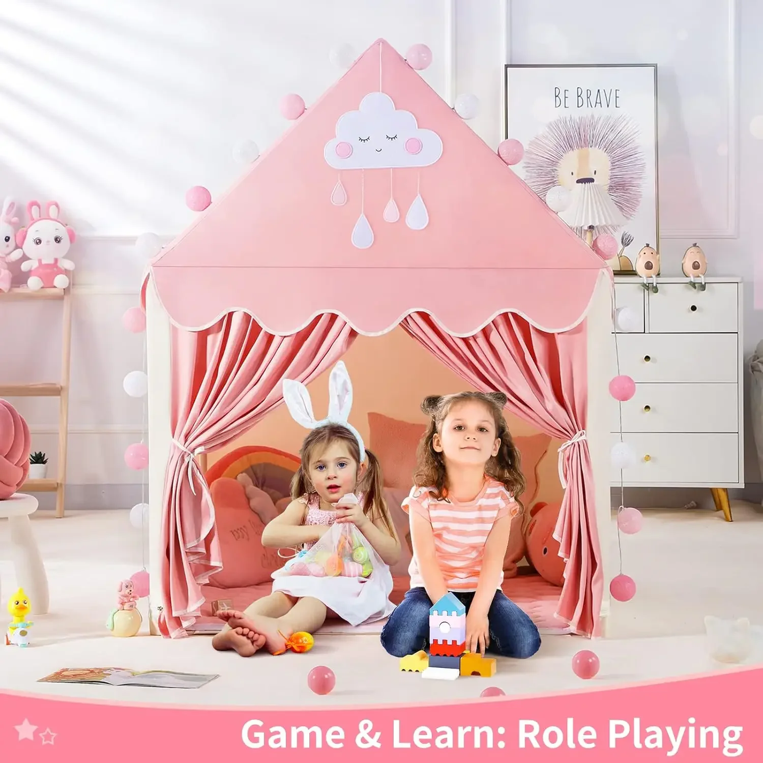 Children Play Tent Princess Ca - Kids Outdoor Tent recension och pris