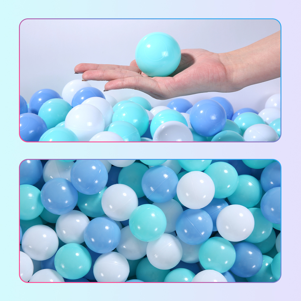 100Pcs Colors Plastic Balls Wa - Outdoor Kids In An Indoor World recension och pris