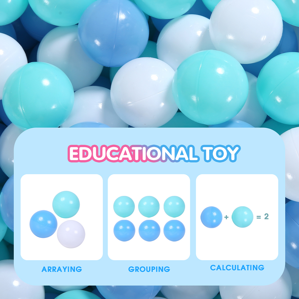 100Pcs Colors Plastic Balls Wa - Outdoor Kids In An Indoor World recension och pris