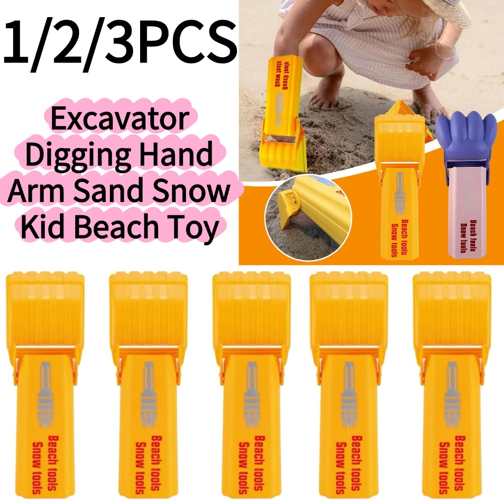 1/3PCS Excavator Digging Hand  - Kids Outdoor Water Play recension och pris