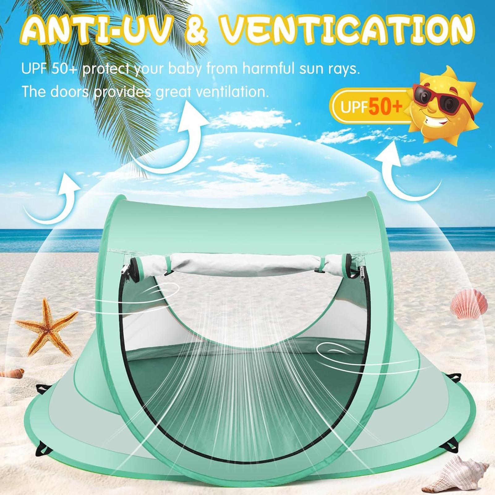 Kids Beach Tent UPF 50 Childre - Kids Outdoor Tent recension och pris