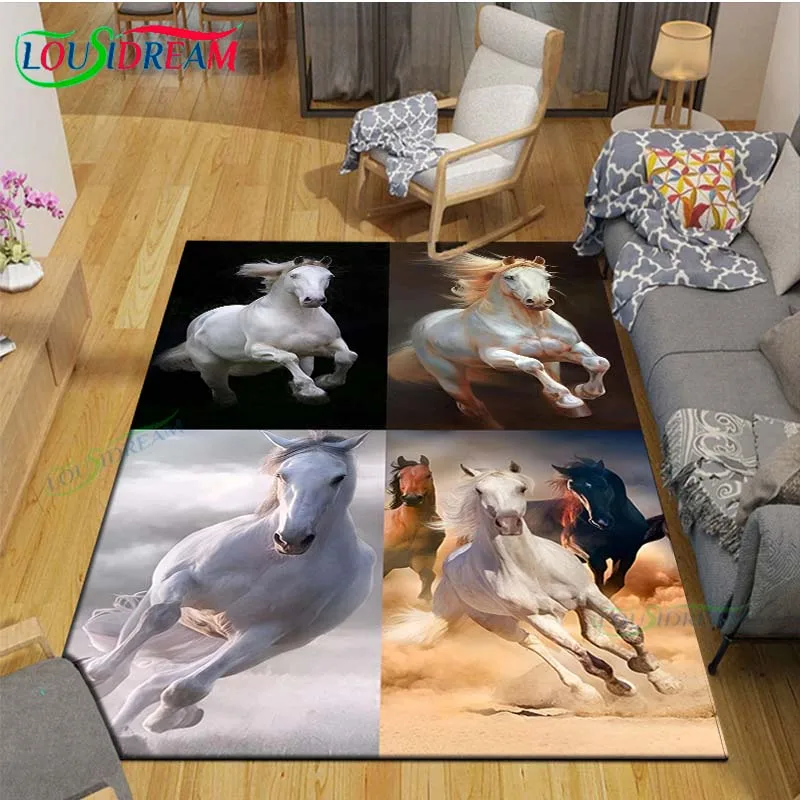 Fashion 3D Beautiful Horse Pri - Kids Outdoor Yoga recension och pris