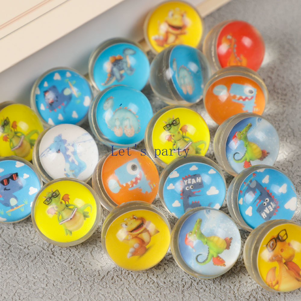 10Pcs Cartoon Dinosaur Bouncy  - Outdoor Kids In An Indoor World recension och pris