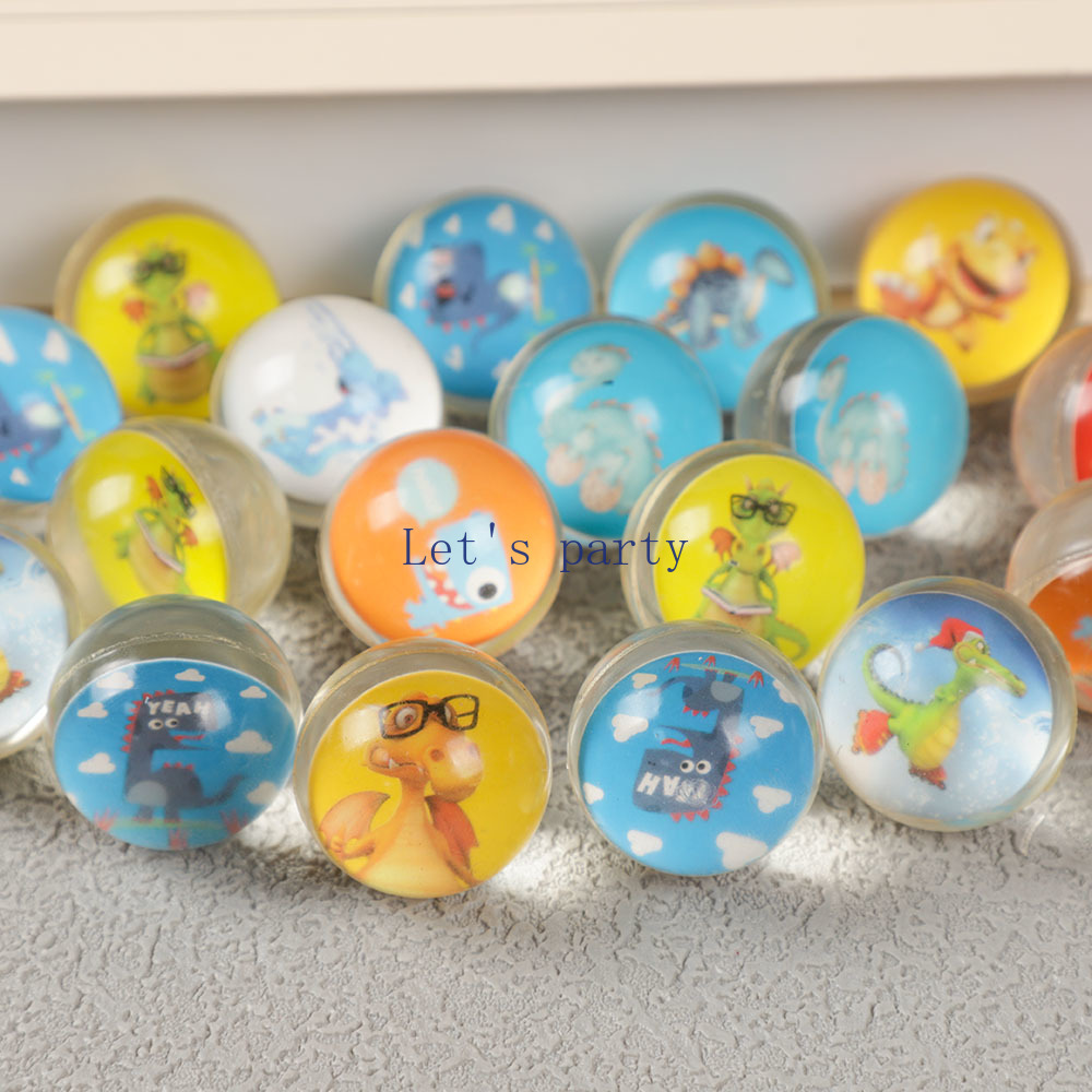 10Pcs Cartoon Dinosaur Bouncy  - Outdoor Kids In An Indoor World recension och pris