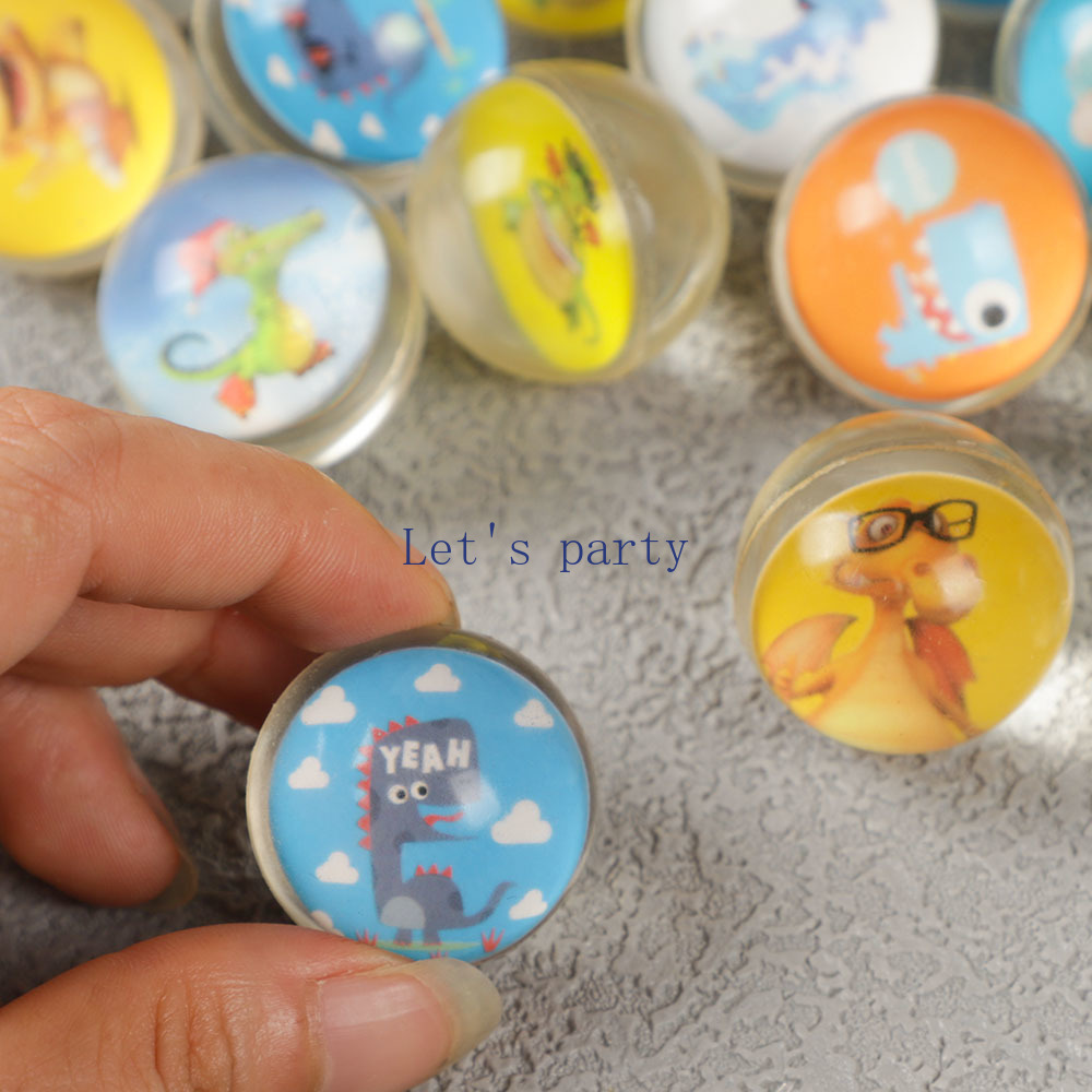 10Pcs Cartoon Dinosaur Bouncy  - Outdoor Kids In An Indoor World recension och pris