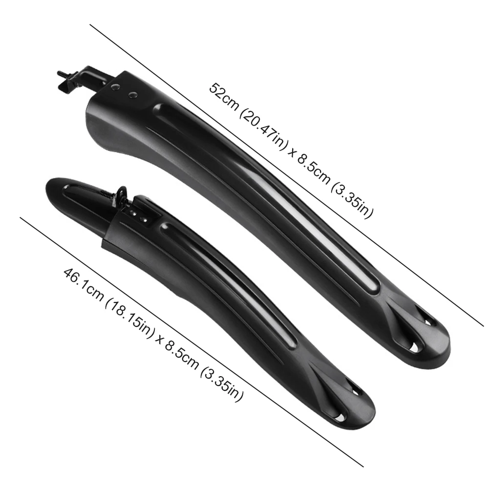 2pcs Bicycle Fender PP Soft Pl - Muddy Puddle Suit recension och pris
