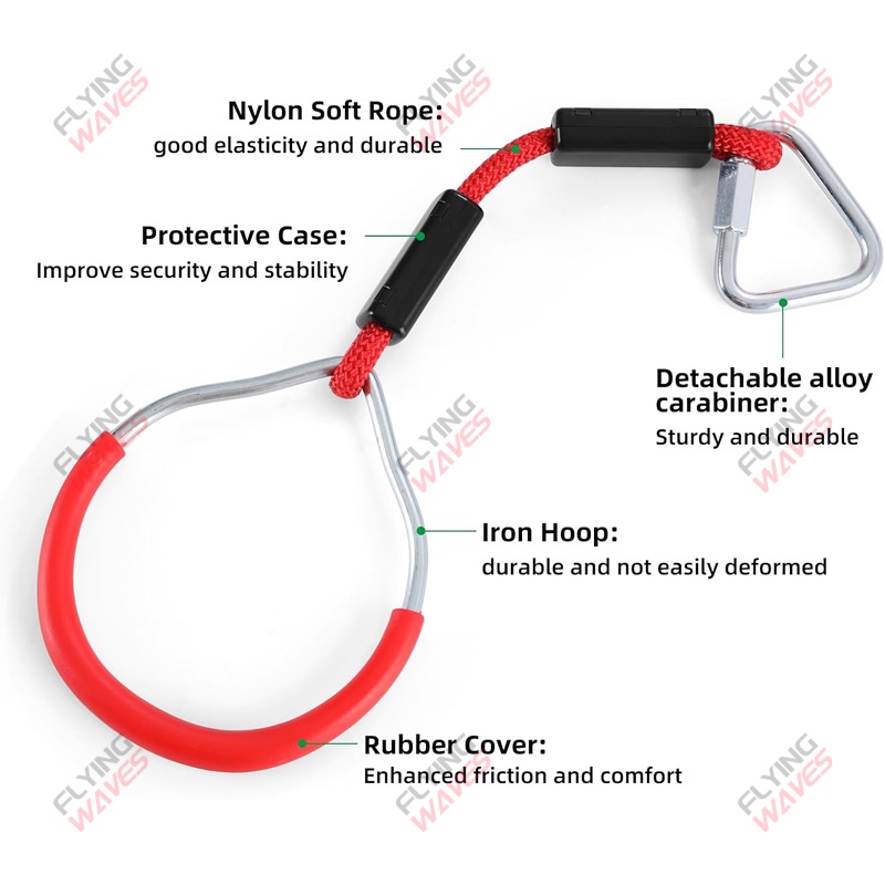 Kids Hanging GYM Ring Swing Cl - Kids Outdoor Climber recension och pris