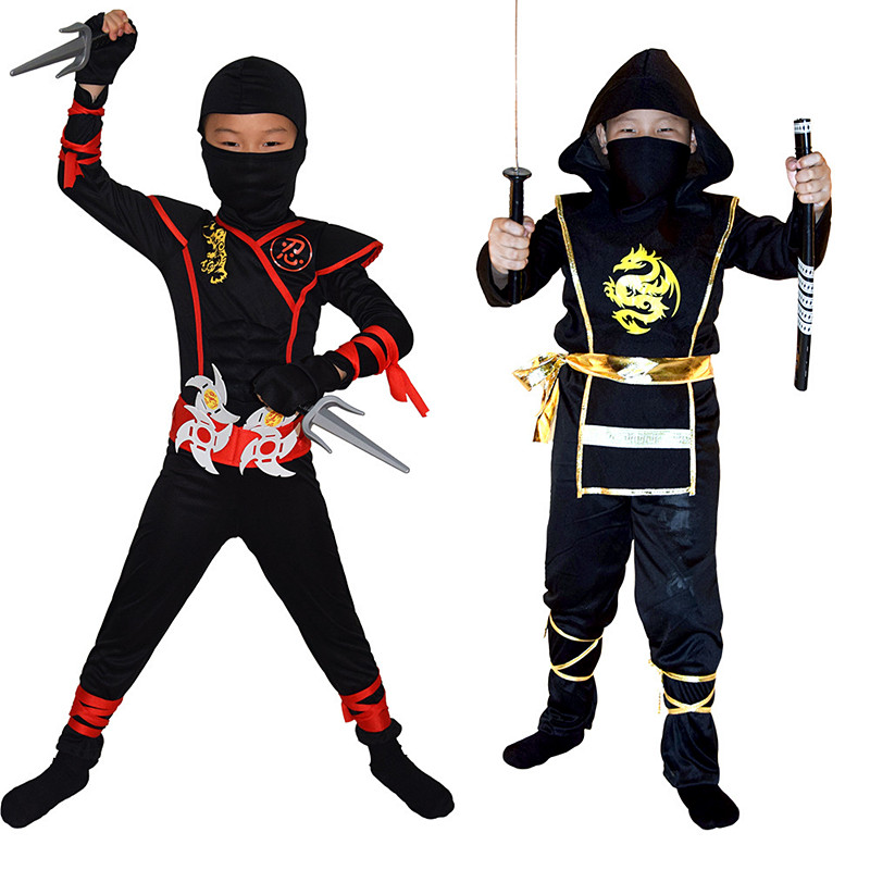 4-13Y Kids Dragon Ninja Cospla - Kids Outdoor Ninja Warrior Course recension och pris