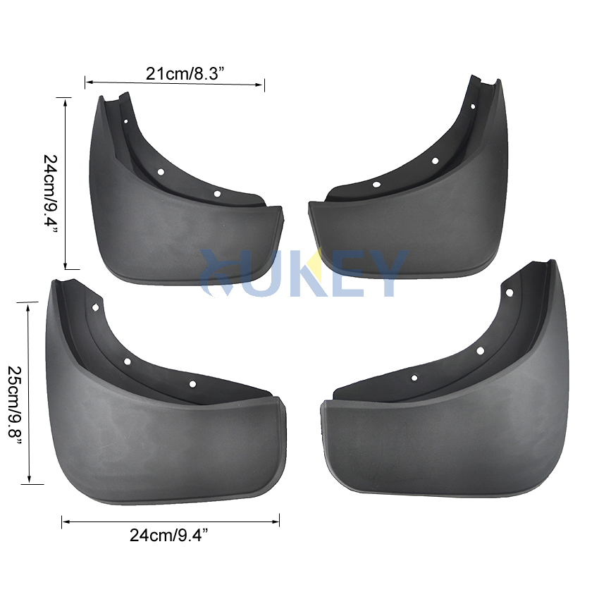 Set Mud Flaps For Volvo V90 CC - Muddy Puddle Suit recension och pris
