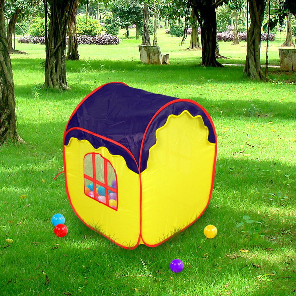 Kids Foldable Game Play Tent H - Kids Outdoor Tent recension och pris