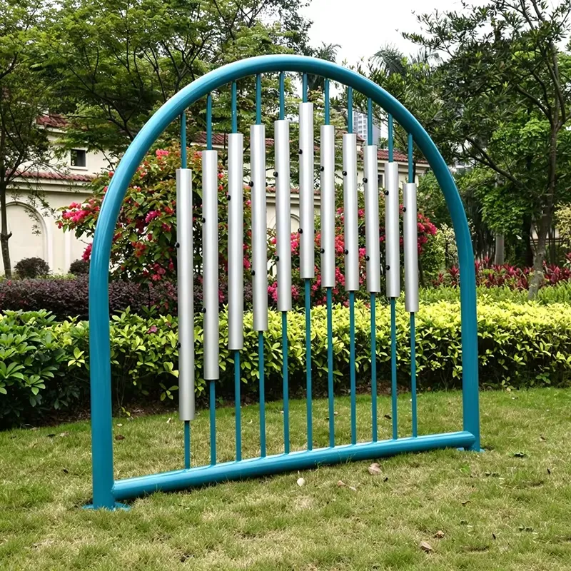 Outdoor Arched Metal Wind Chim - Kids Outdoor Instruments recension och pris